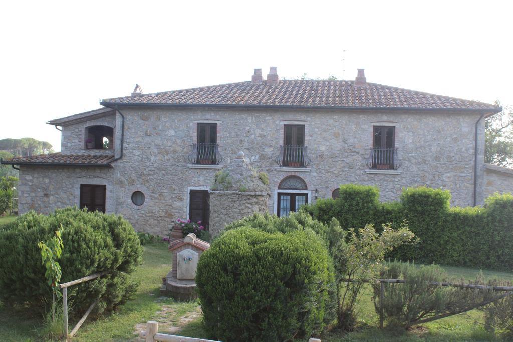 Agriturismo Il Poggiolo Montemerano Eksteriør billede